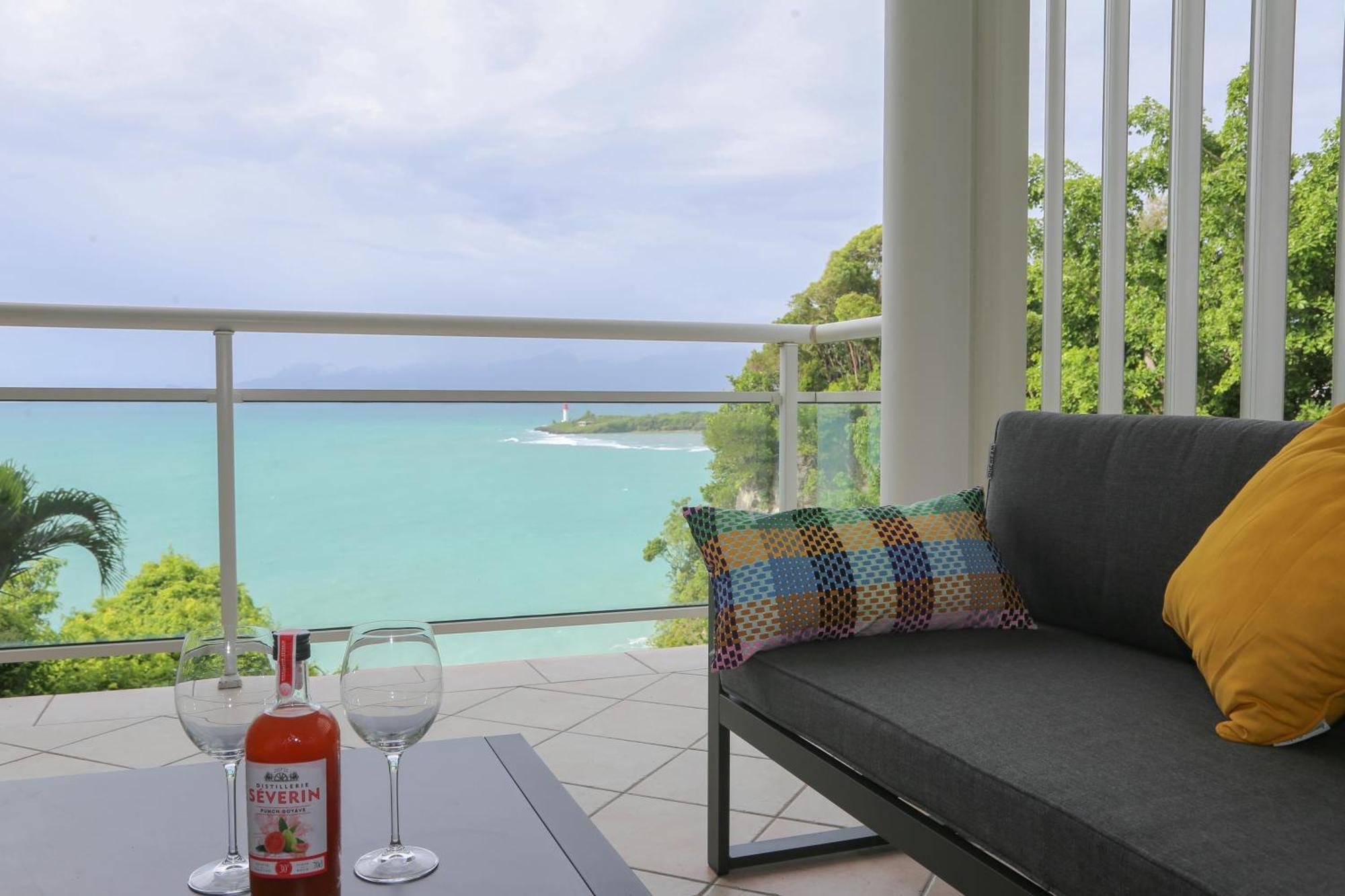 La Vue Du Phare - Appartement Neuf Avec Vue Imprenable Et Acces Crique Le Gosier (Grande-Terre) Exterior foto
